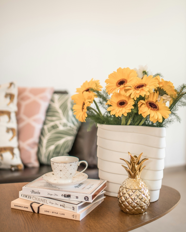 zomer in huis halen