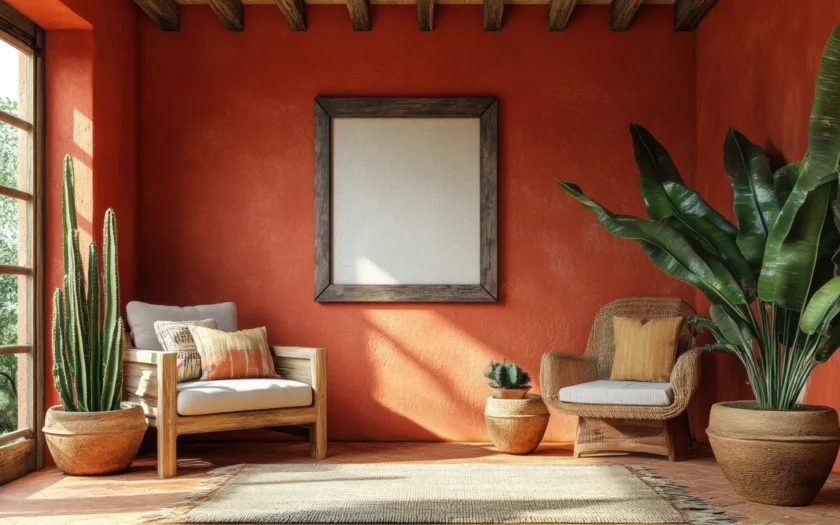 Terracotta kleur combineren in je interieur: zo doe je dat! 1 terracotta kleur combineren