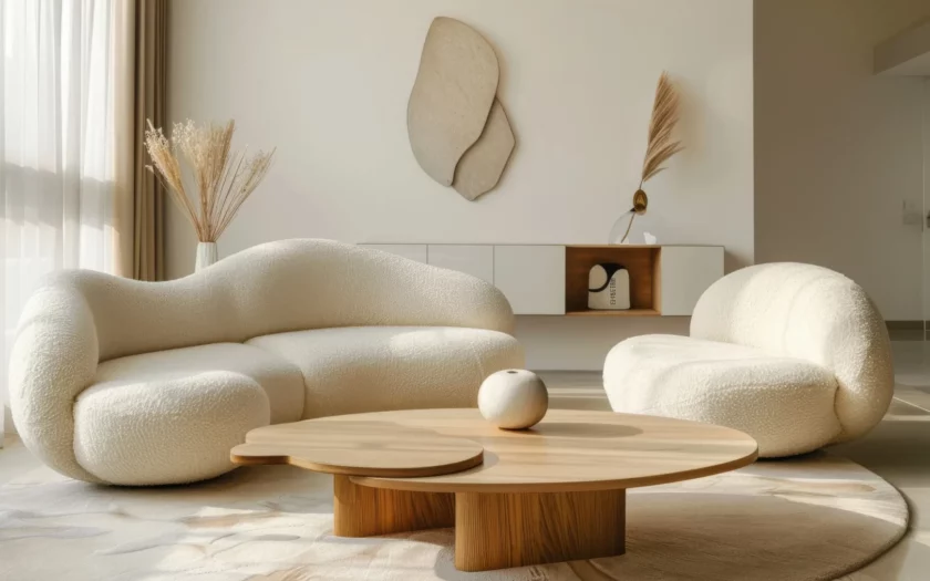 organische vormen interieur