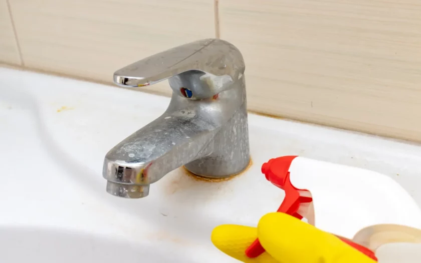 kalkaanslag verwijderen badkamer