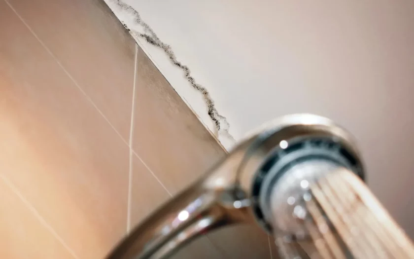 vocht in de badkamer