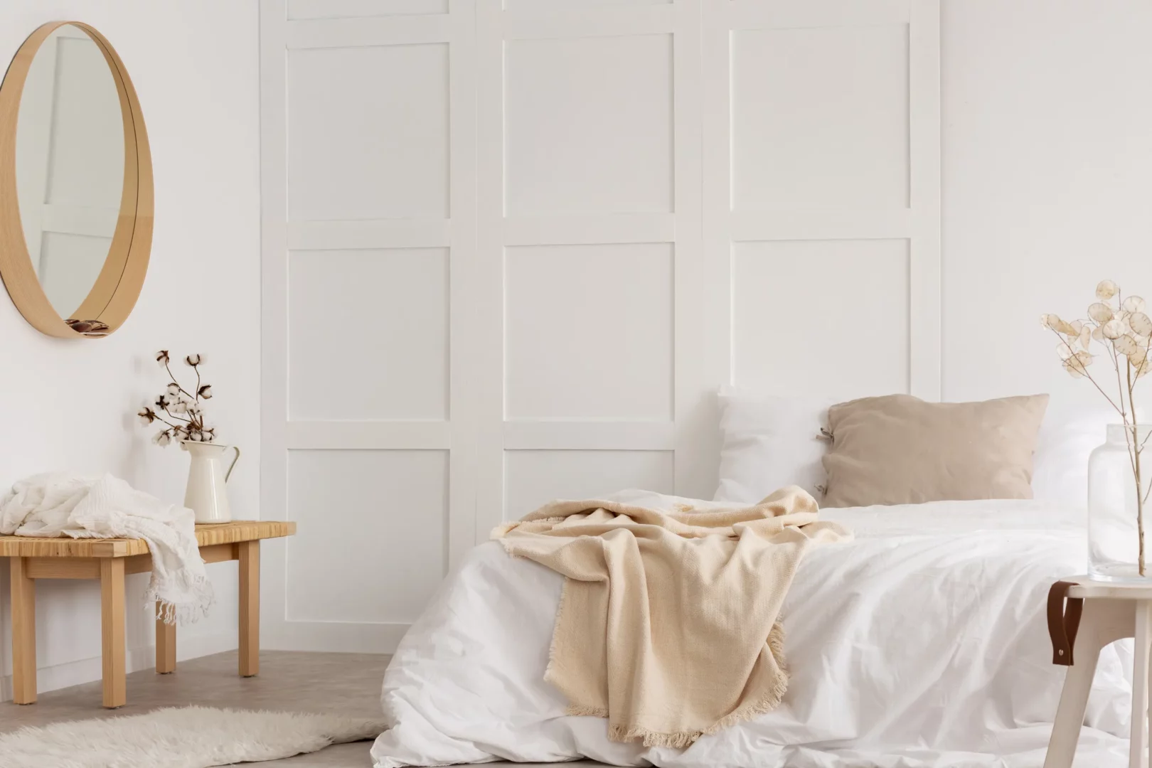 kleine slaapkamer inrichten